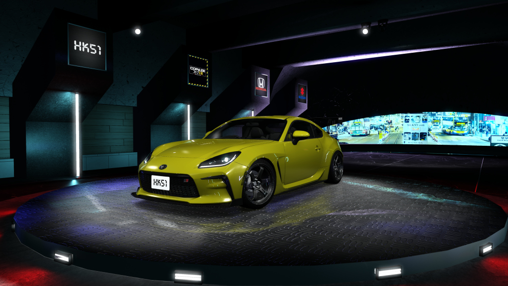 HK51 P1 Toyota GR86, skin envy_sulfur_yellow