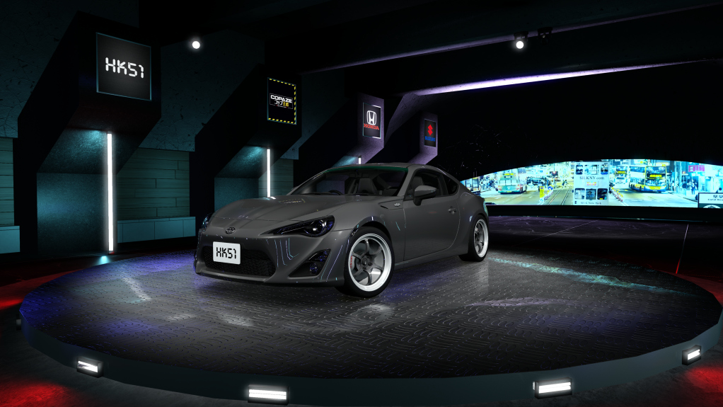 HK51 P1 Toyota GT86, skin dark_grey