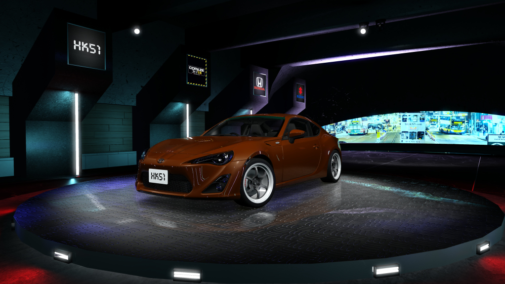 HK51 P1 Toyota GT86, skin velocity_orange