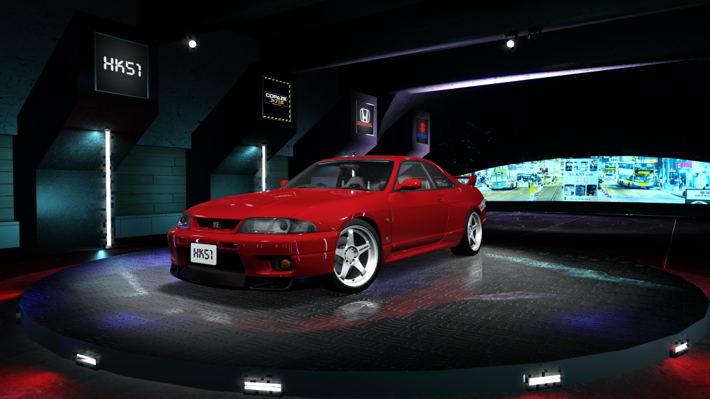 HK51 P1 Nissan Skyline GTR33, skin Nismo_Red