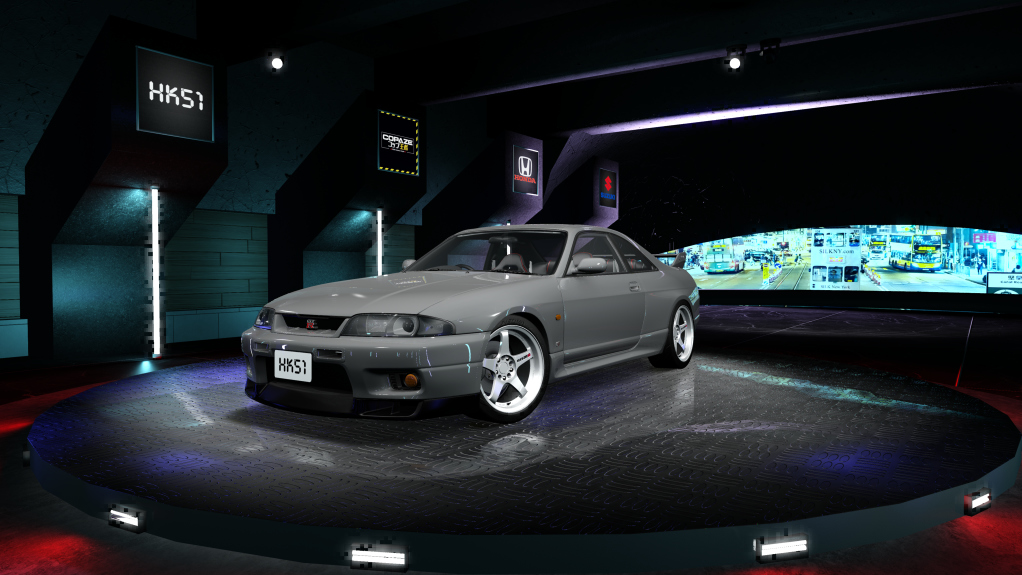 HK51 P1 Nissan Skyline GTR33, skin Nismo_Silver