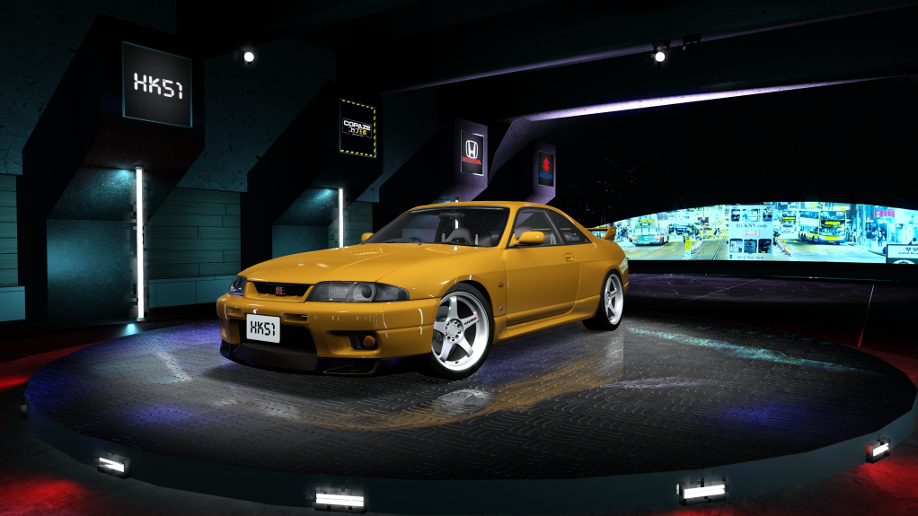 HK51 P1 Nissan Skyline GTR33, skin Speed_Yellow