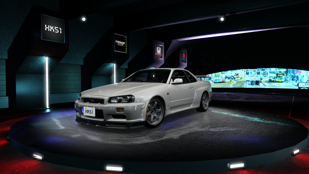HK51 P1 Nissan Skyline GTR34, skin 05_pearl_white