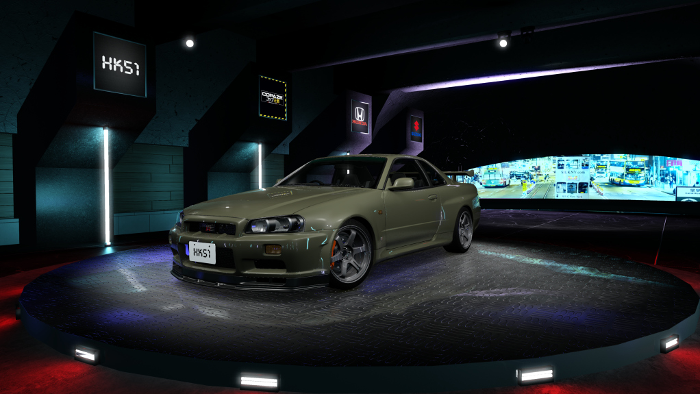 HK51 P1 Nissan Skyline GTR34, skin 08_millennium_jade