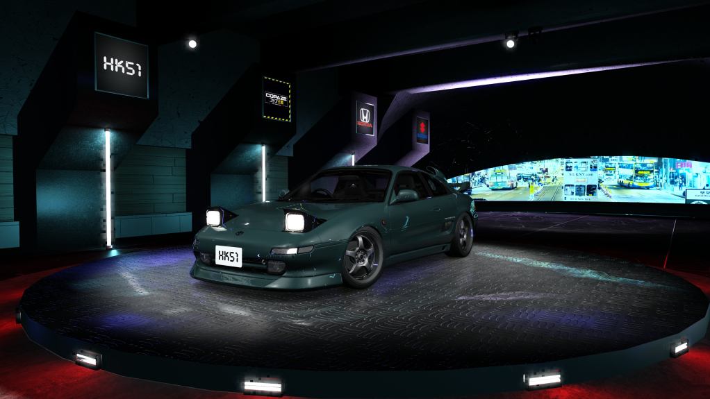 HK51 P1 Toyota MR2, skin 01_dark_green_pearl_met