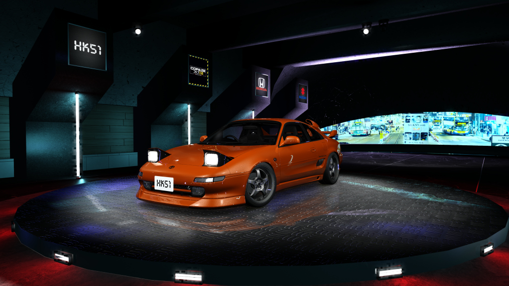 HK51 P1 Toyota MR2, skin 08_orange