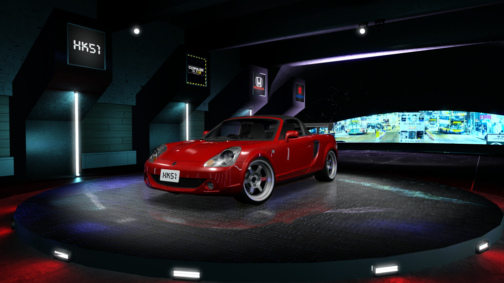 HK51 P1 Toyota MRS, skin 05_absolutely_red_3p0