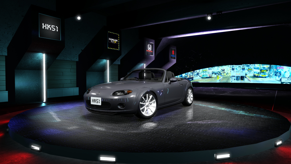 HK51 P1 Mazda MX-5 NC, skin Galaxy Gray Mica
