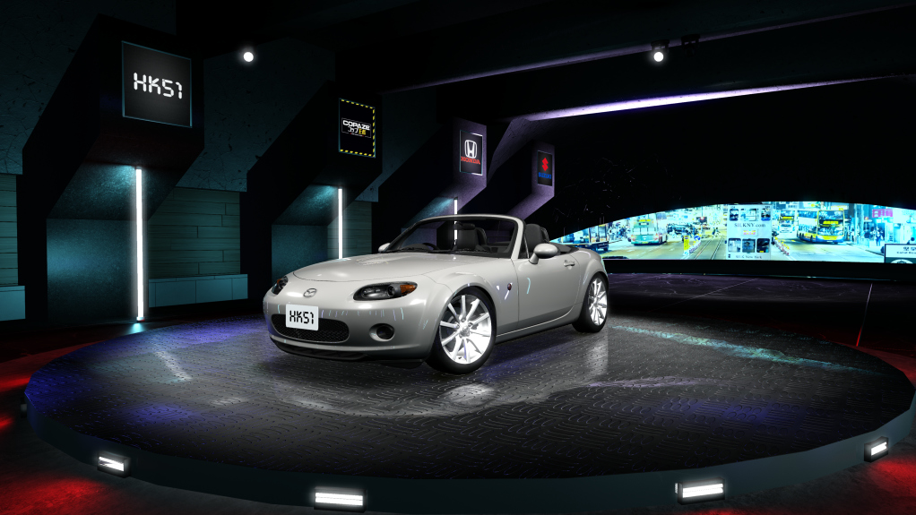 HK51 P1 Mazda MX-5 NC, skin Marble White