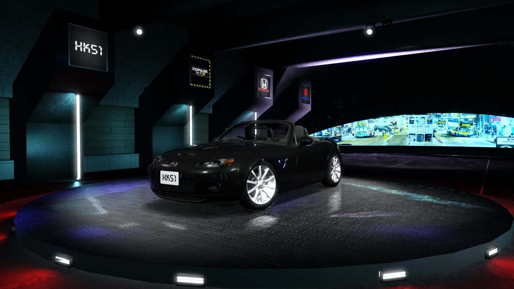 HK51 P1 Mazda MX-5 NC, skin Sparking Black Mica