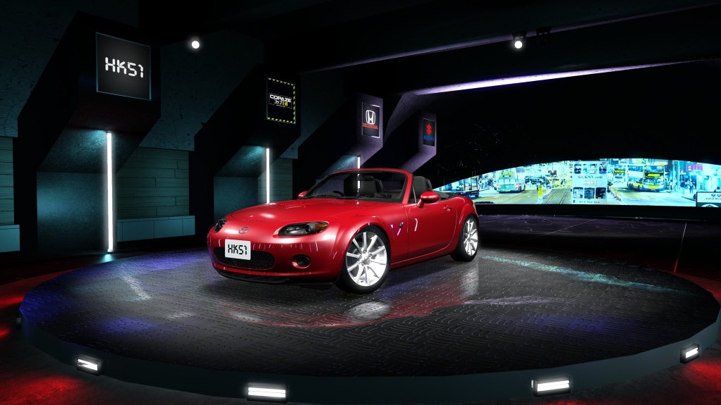 HK51 P1 Mazda MX-5 NC, skin True Red