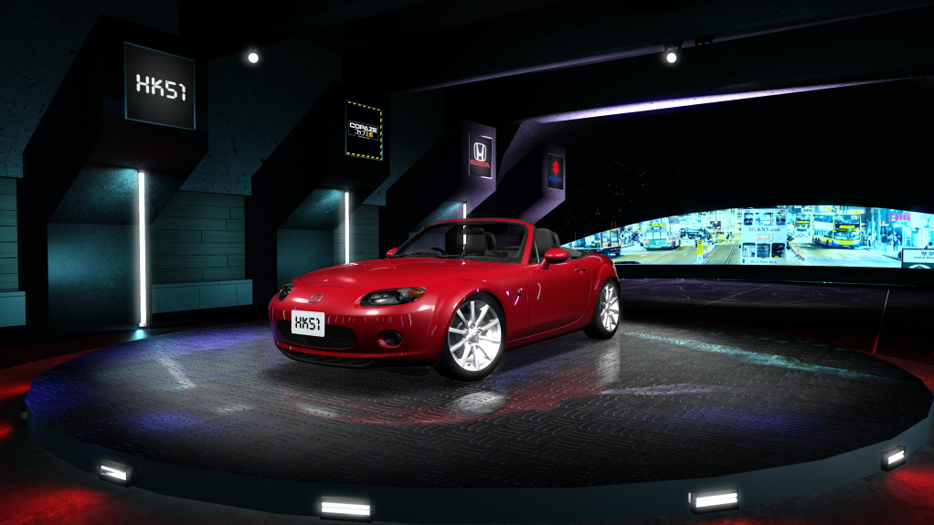 HK51 P1 Mazda MX-5 NC, skin Velocity Red Mica