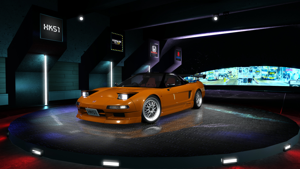 HK51 P1 Honda NSX NA1, skin 06_imola_orange_pearl