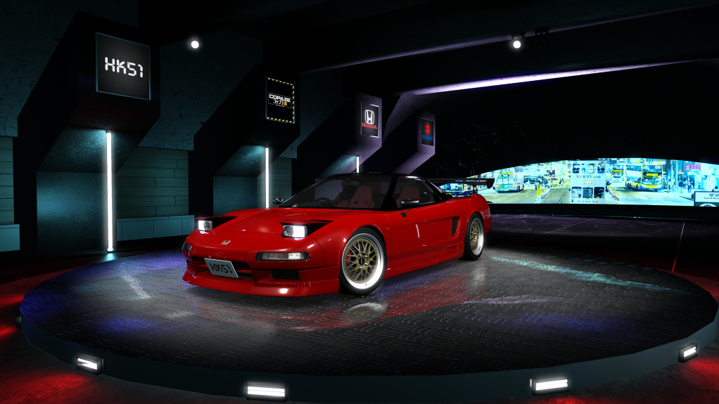 HK51 P1 Honda NSX NA1, skin 07_formula_red