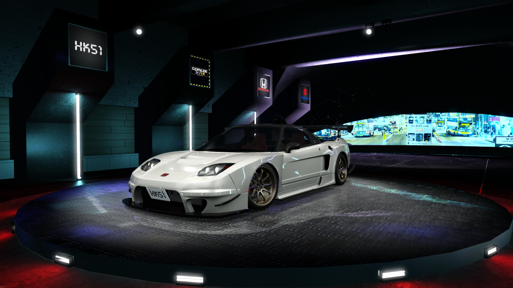 HK51 P1 Honda NSX-R NA2, skin Championship_White