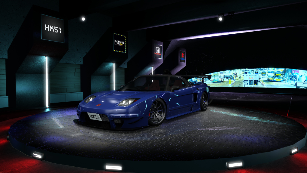 HK51 P1 Honda NSX-R NA2, skin Monte_Carlo_Blue_Pearl