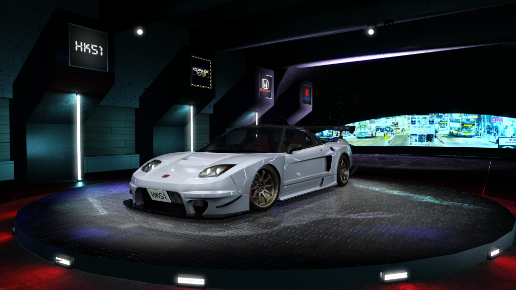 HK51 P1 Honda NSX-R NA2, skin envy_opal_white