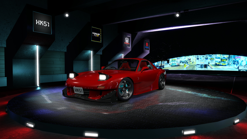 HK51 P1 Mazda RX7 FD3S Preview Image