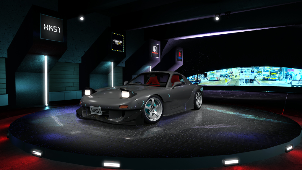 HK51 P1 Mazda RX7 FD3S, skin 02_titanium_grey_b