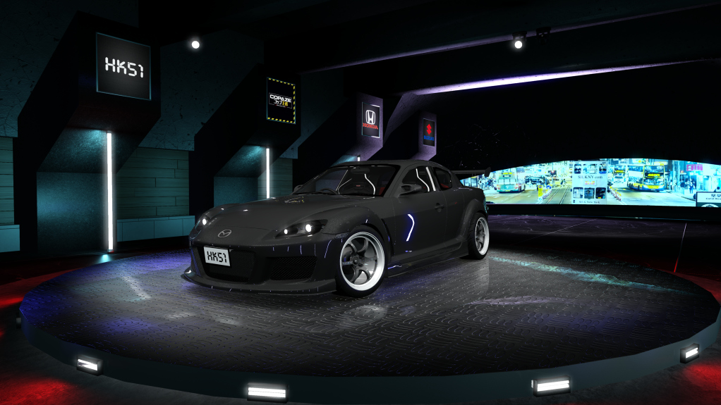 HK51 P1 Mazda RX8 SE3P, skin 02_Gray