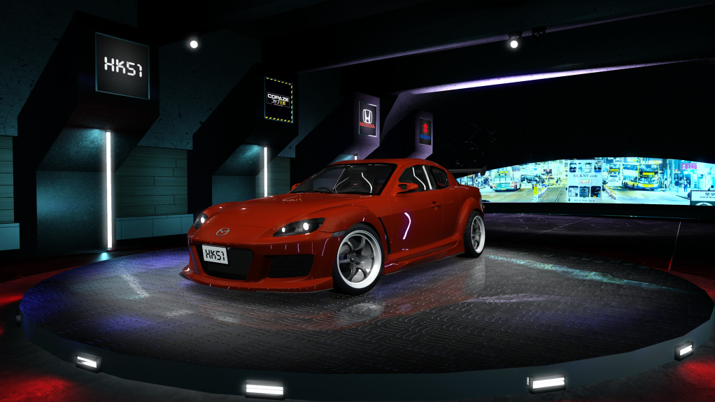 HK51 P1 Mazda RX8 SE3P, skin 03_Soul_Red