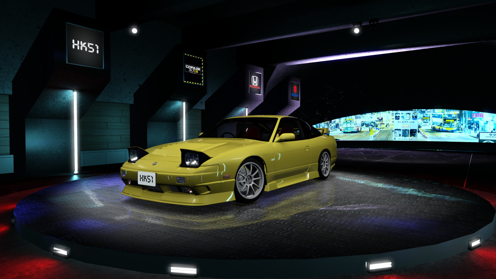 HK51 P1 Nissan Silvia S13, skin lemon