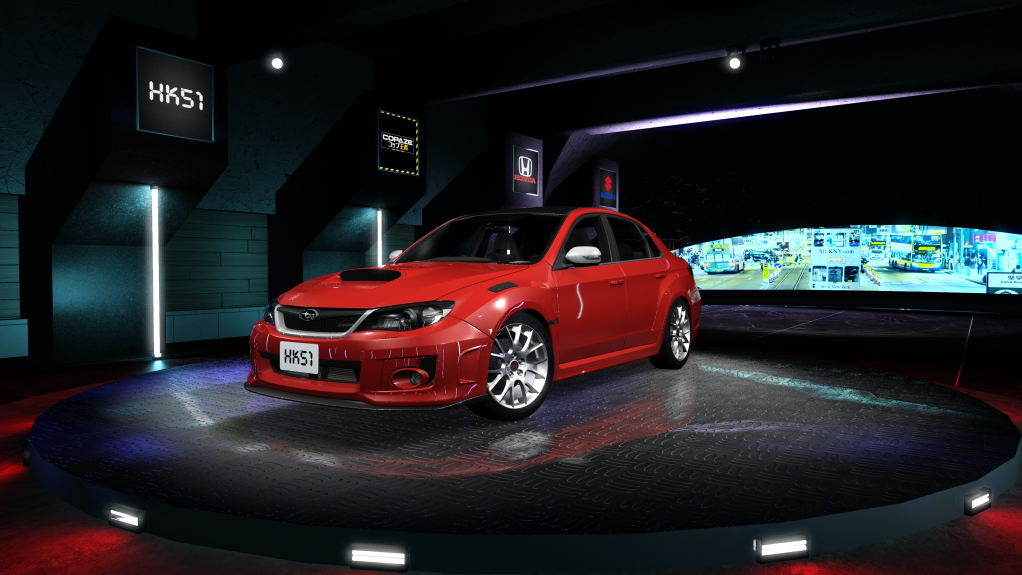 HK51 P1 Subaru Impreza WRX STi S206, skin 04_Lightning_Red