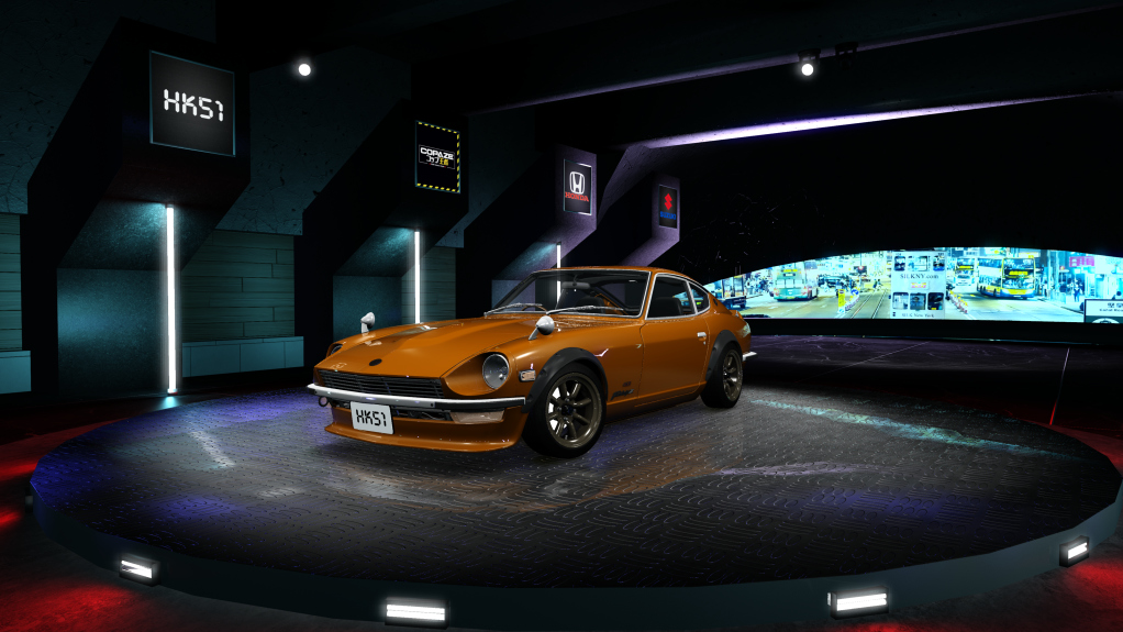 HK51 P1 Nissan Fairlady Z S30, skin arancio