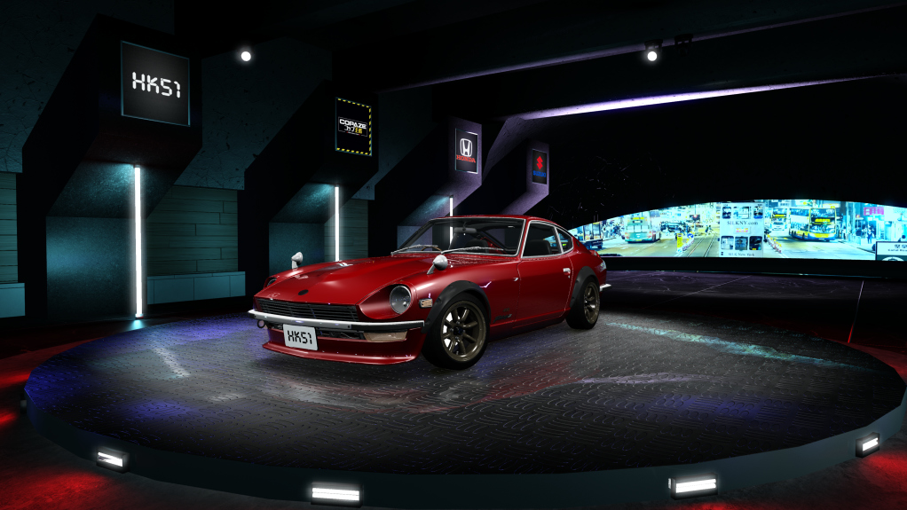 HK51 P1 Nissan Fairlady Z S30, skin red