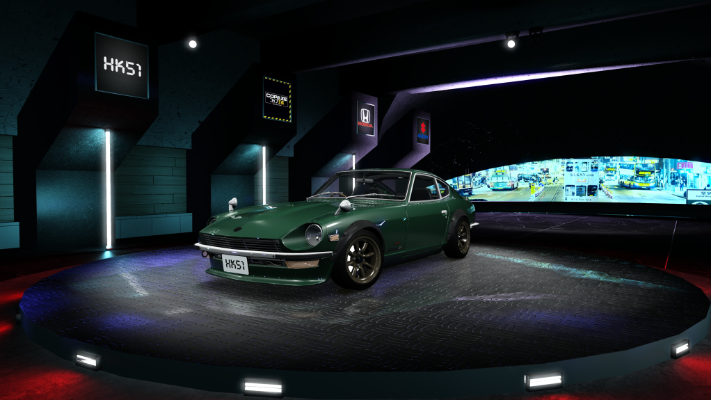 HK51 P1 Nissan Fairlady Z S30, skin verde