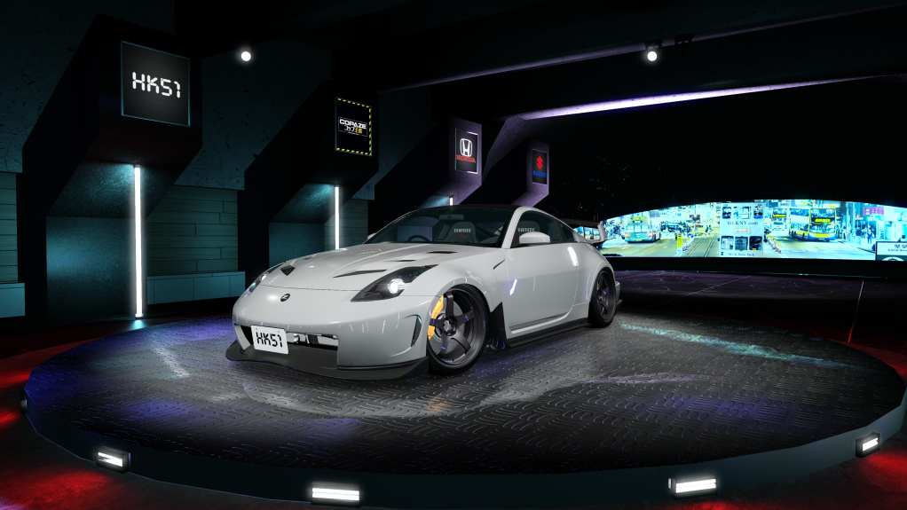 HK51 P1 Nissan Fairlady 380RS Z33, skin 01_Brilliant_Silver