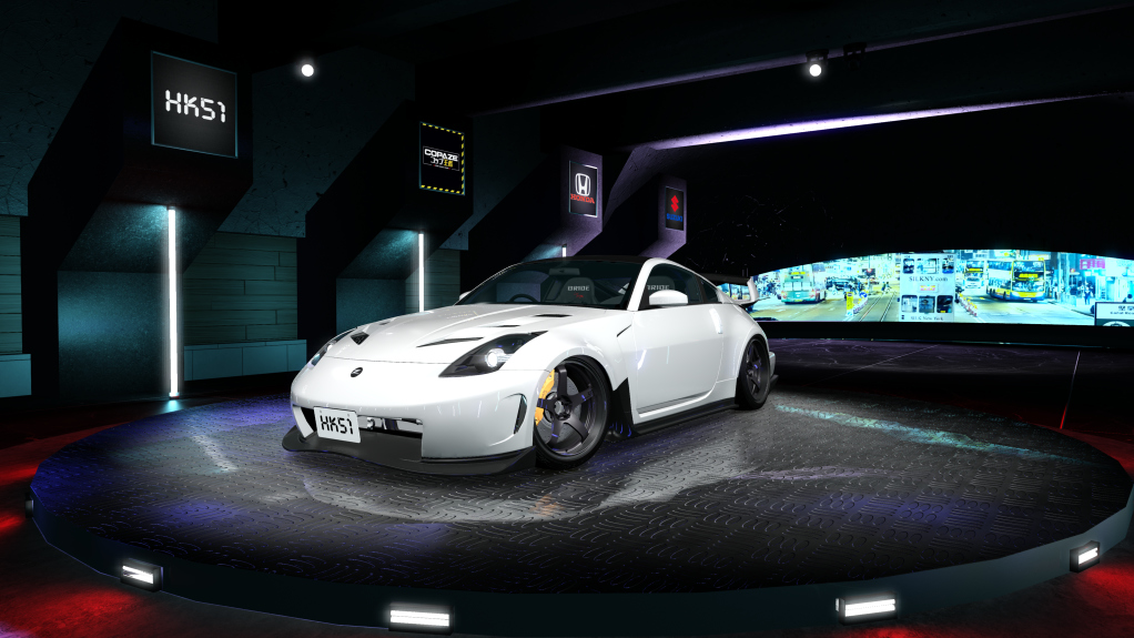 HK51 P1 Nissan Fairlady 380RS Z33, skin 07_White_Pearl