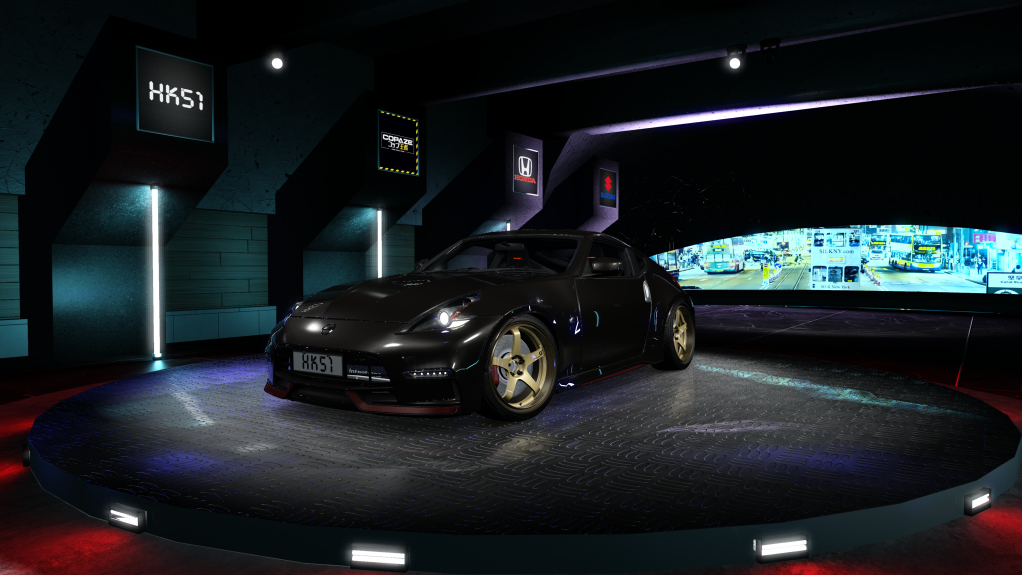 HK51 P1 Nissan Fairlady 370Z Z34, skin 01_magnetic_black_met