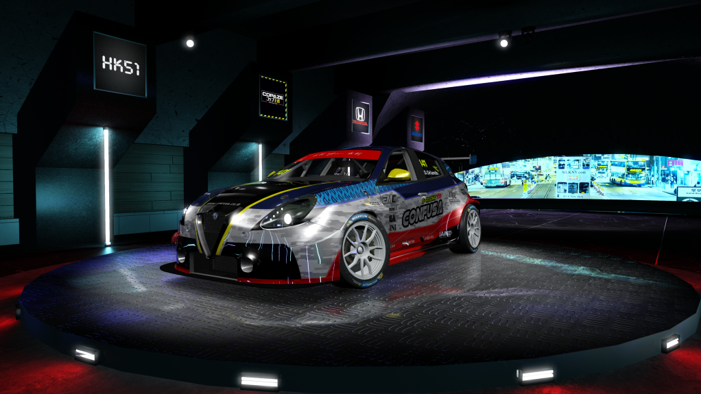 HK51 TCR Alfa Romeo Giulietta Veloce, skin 141_CONFUSA_DENY