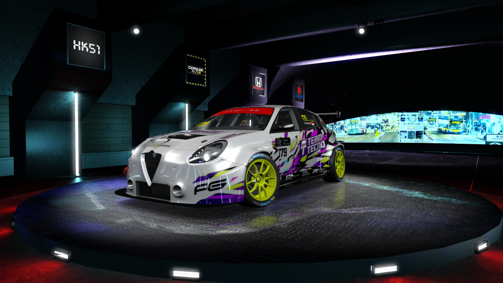 HK51 TCR Alfa Romeo Giulietta Veloce, skin Tecno_Embrio_179