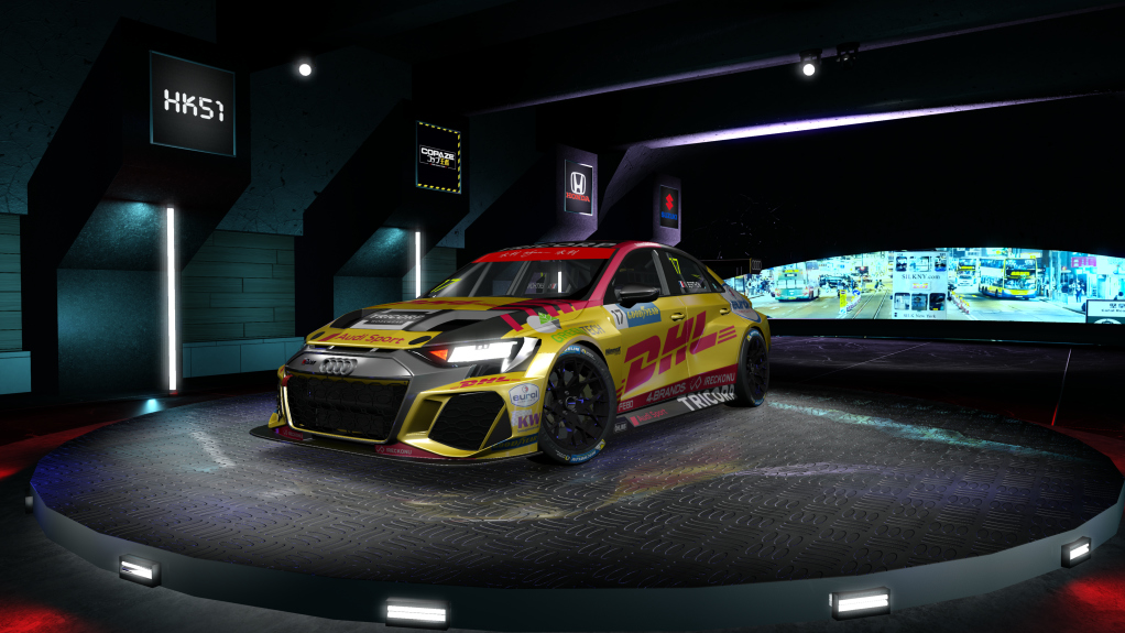 HK51 TCR Audi RS3 LMS, skin 2022_wtcr_comtoyou_dhl_17