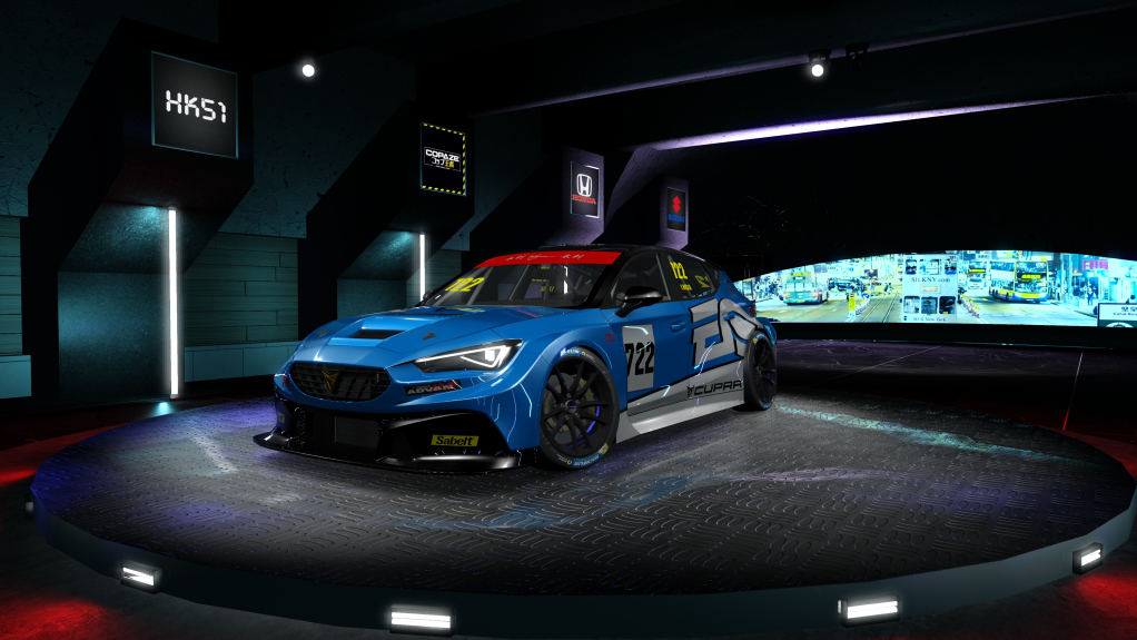 HK51 TCR Cupra Leon Competicion, skin evan