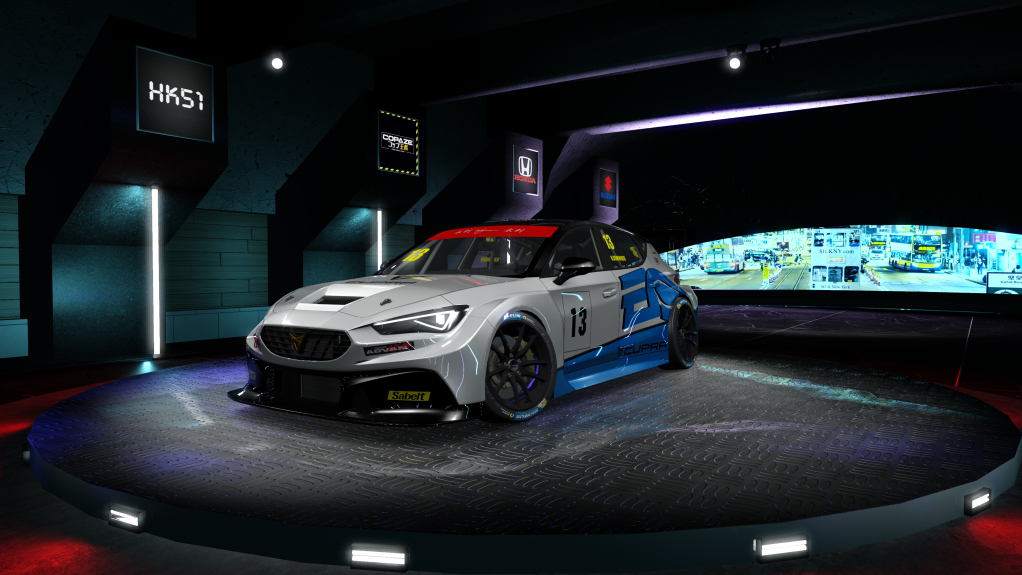 HK51 TCR Cupra Leon Competicion, skin nico