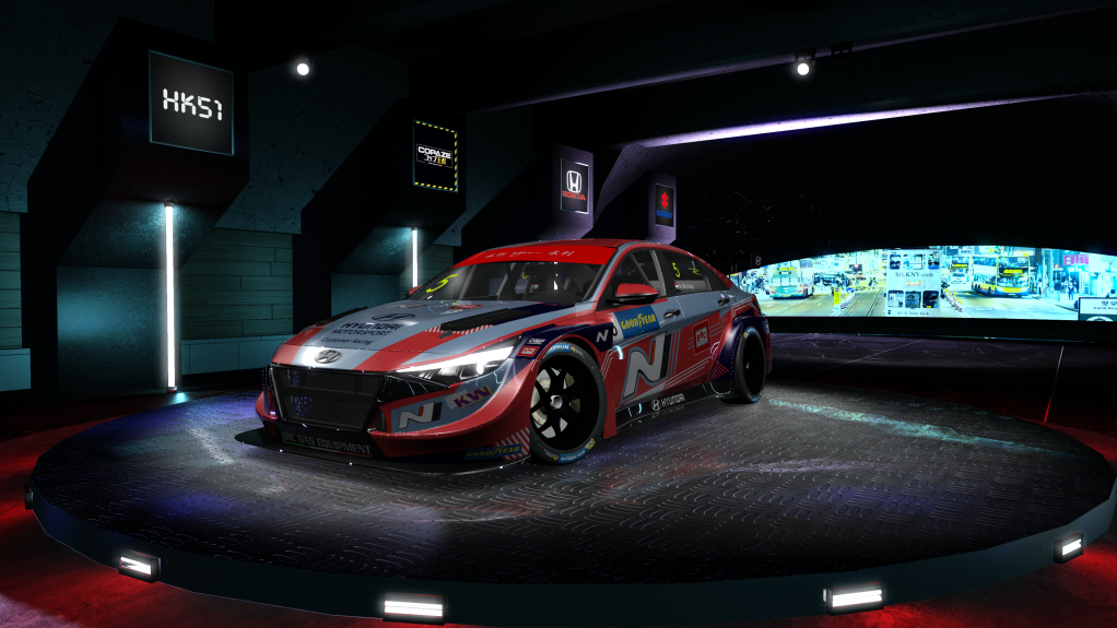 HK51 TCR Hyundai Elantra N Preview Image