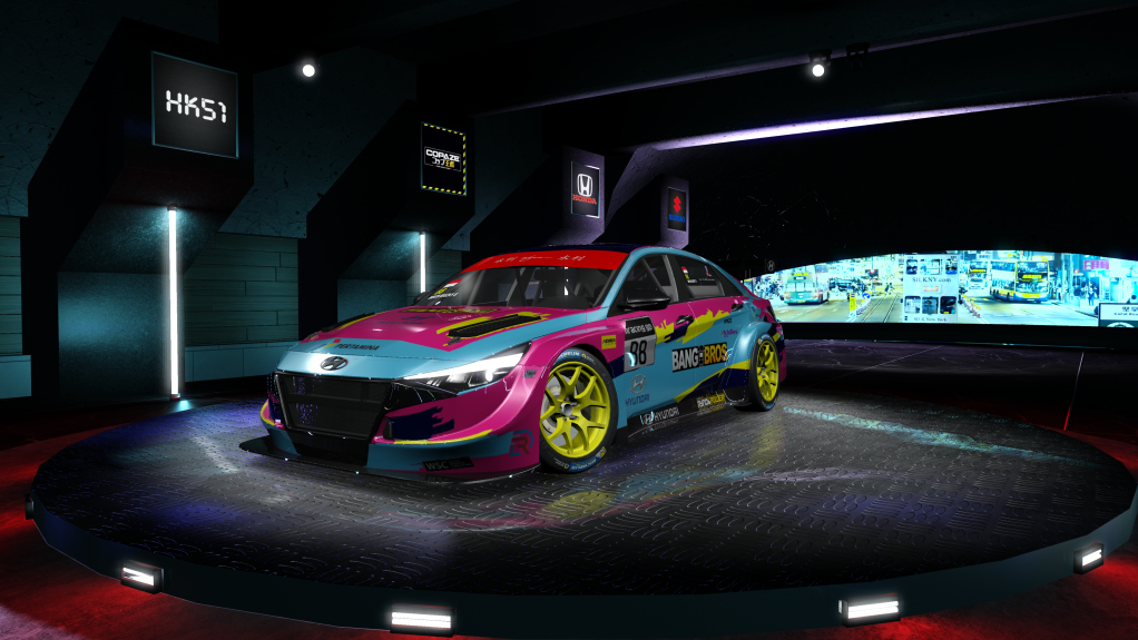 HK51 TCR Hyundai Elantra N, skin 54_tcr_hyundai_elantra_Lukoil - Riszky