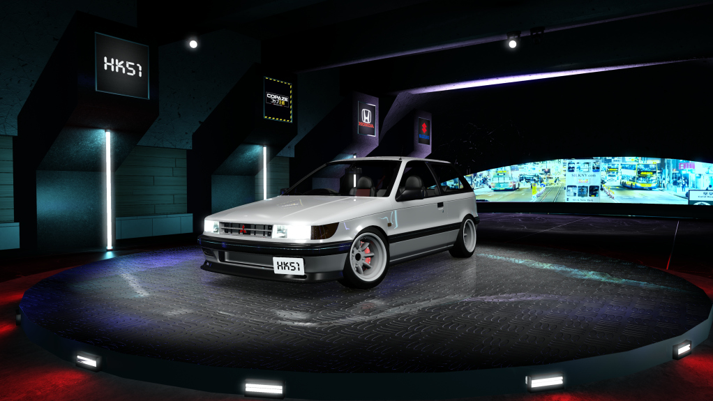 HK51 Traffic Mitsubishi Colt, skin 06_White