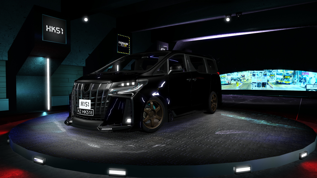 HK51 Traffic Toyota Alphard Preview Image