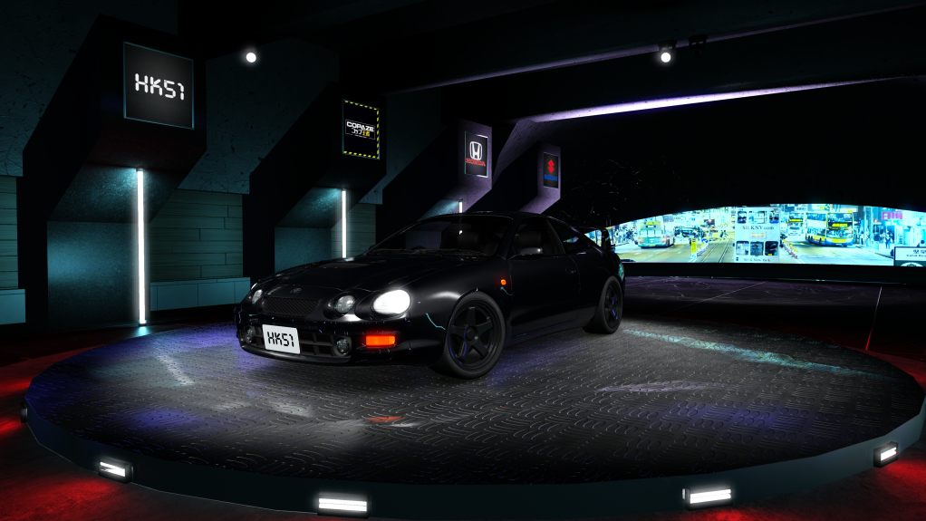 HK51 Traffic Toyota Celica, skin black