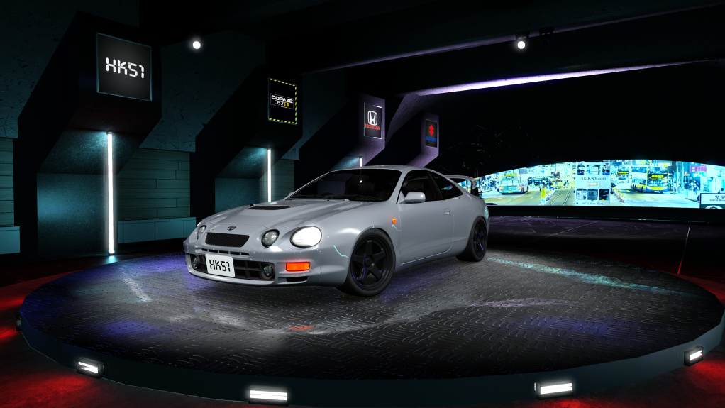 HK51 Traffic Toyota Celica, skin blue_state