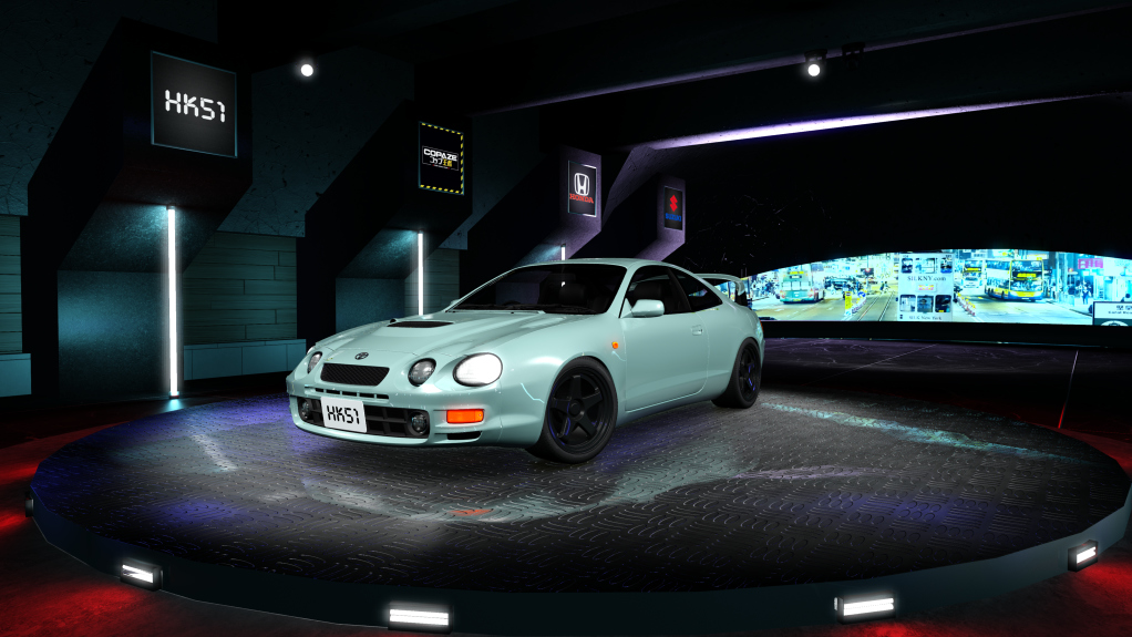 HK51 Traffic Toyota Celica, skin sea_spray