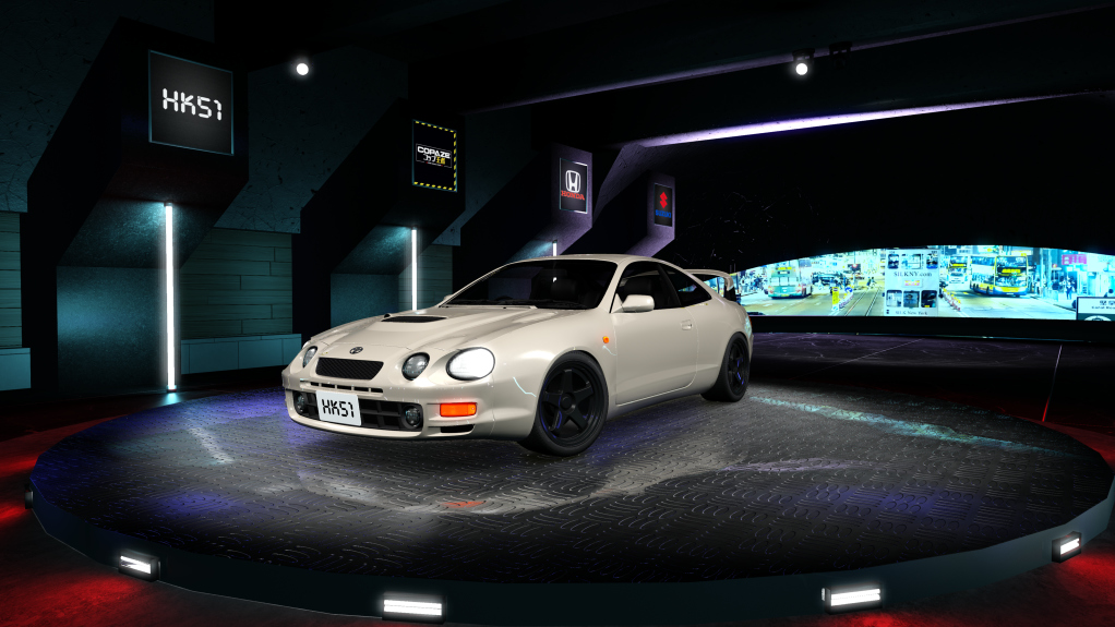 HK51 Traffic Toyota Celica, skin topaz