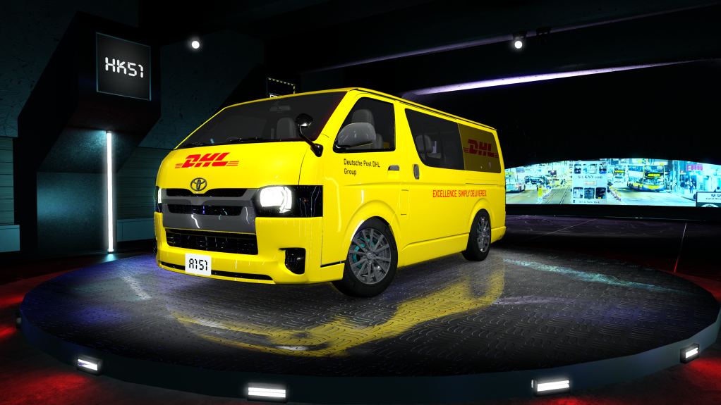 HK51 Traffic Toyota Hiace Preview Image