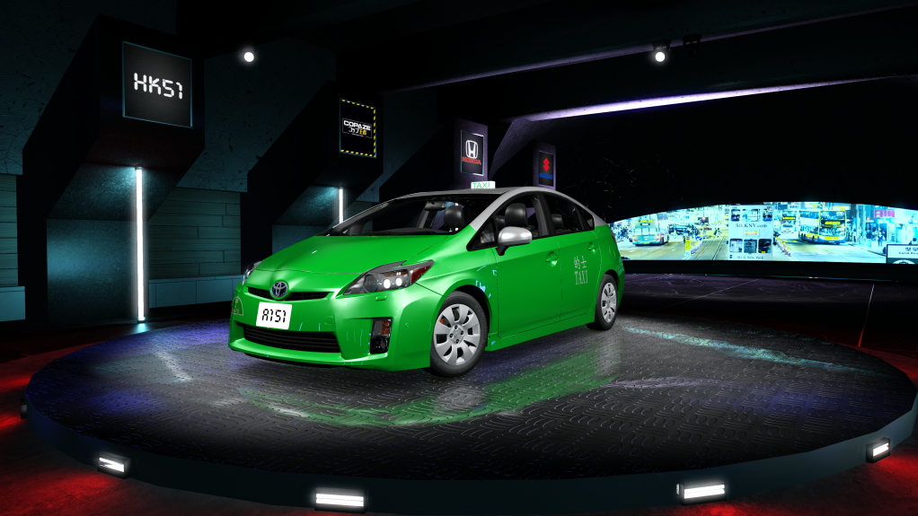 HK51 Traffic Toyota Prius Taxi Preview Image