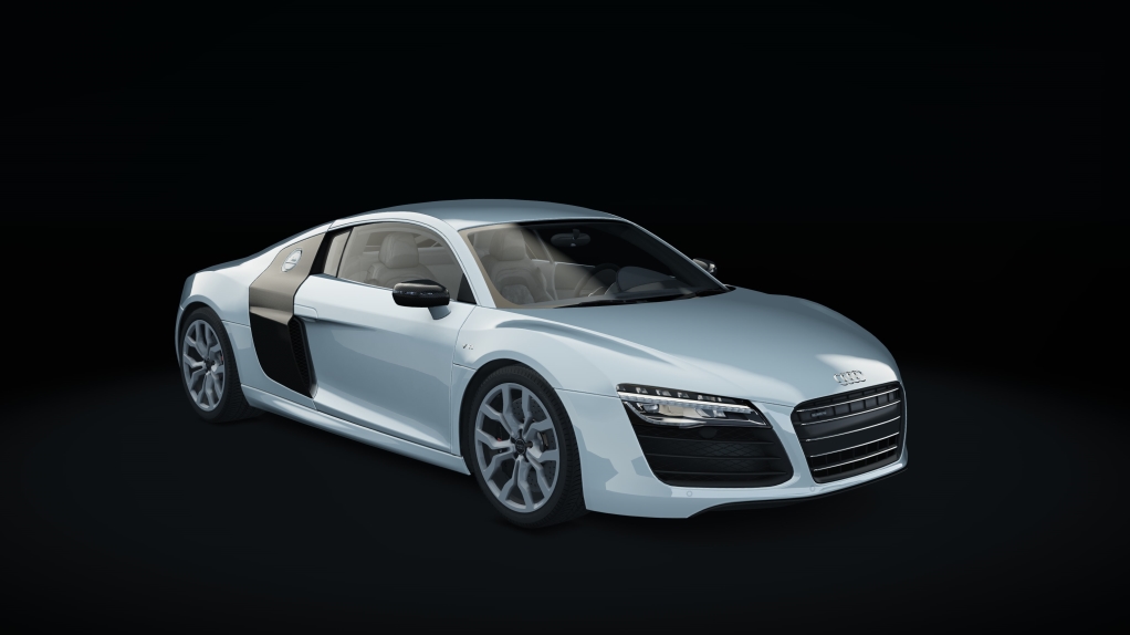 Audi R8 V10 Plus, skin Suzuka_Gray_Metallic