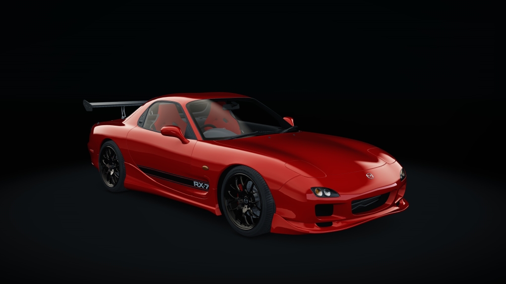 Mazda RX-7 Tuned, skin 12_blaze_red_s2